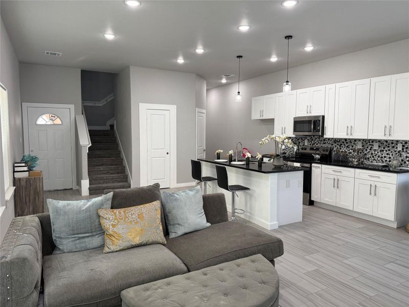 Furnished interior view inside a new home in , Beasley (Image 5).