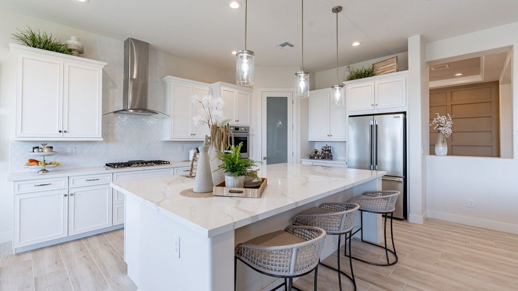 Furnished interior view inside a new home in Windrose, Waddell (Image 8).