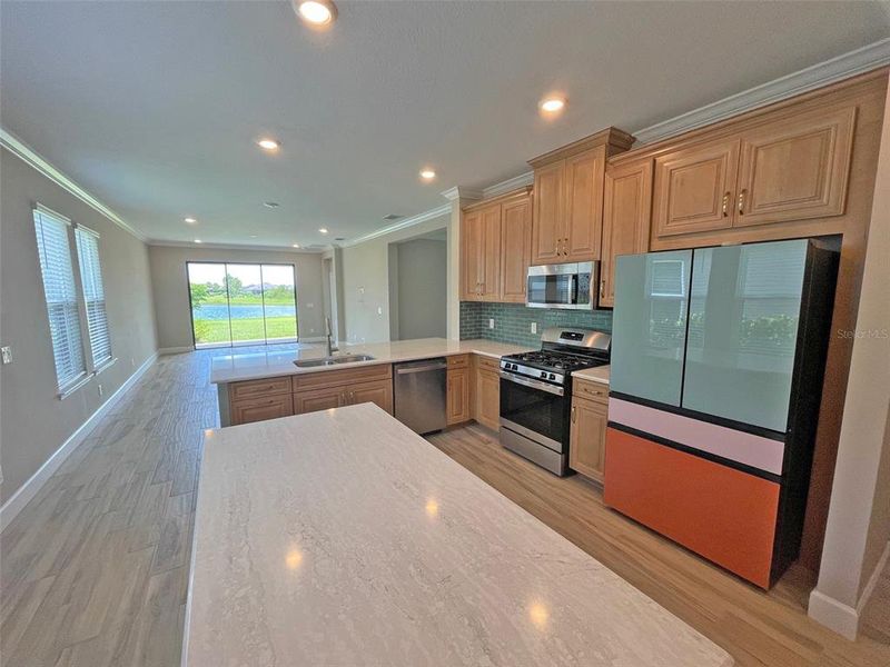 Furnished interior view inside a new home in Park East at Azario, Bradenton (Image 7).