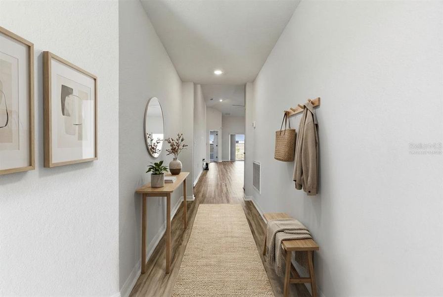 Furnished interior view inside a new home in , Davenport (Image 11).