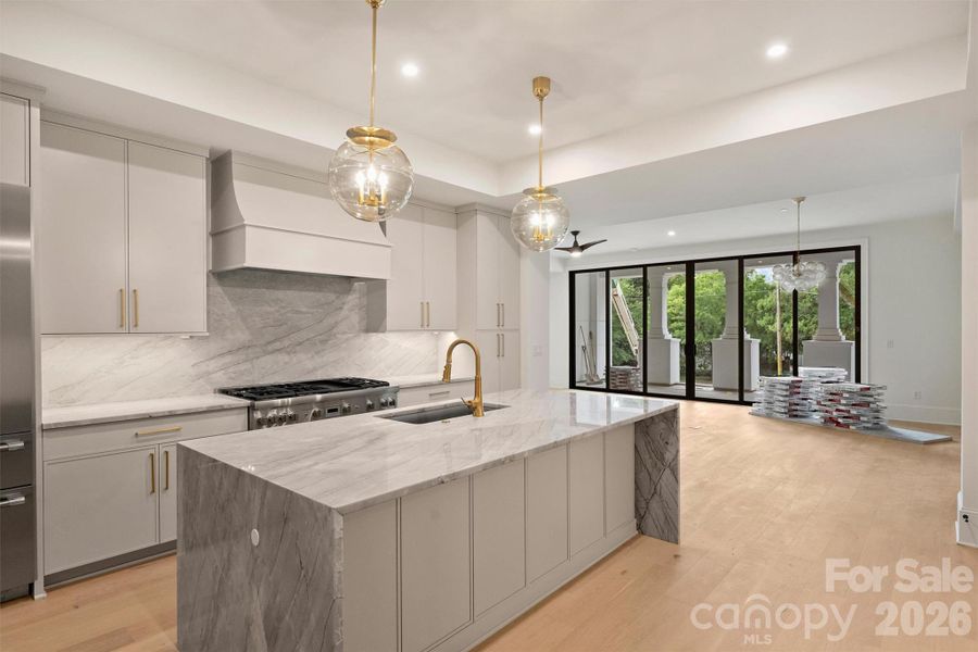 Furnished interior view inside a new home in , Charlotte (Image 18).