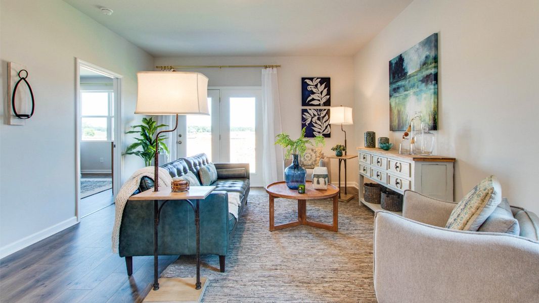 Furnished interior view inside a new home in Nexus South, Gallatin (Image 5).