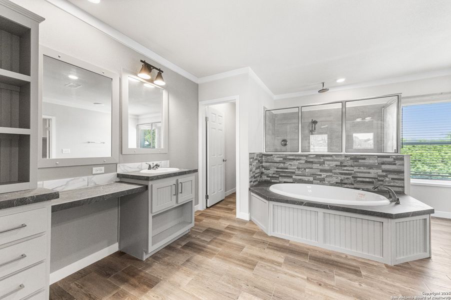 Furnished interior view inside a new home in , Spring Branch (Image 28).