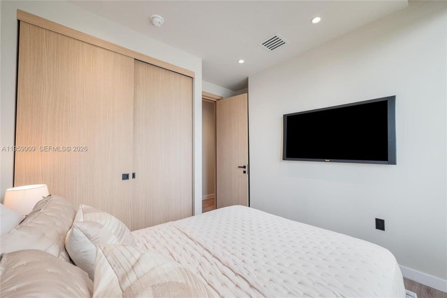 Furnished interior view inside a new home in , Miami (Image 6).