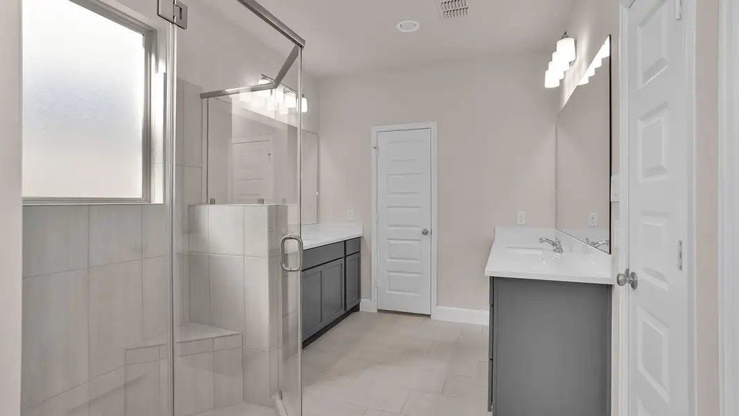 Furnished interior view inside a new home in The Woodlands Hills 40', Willis (Image 5).