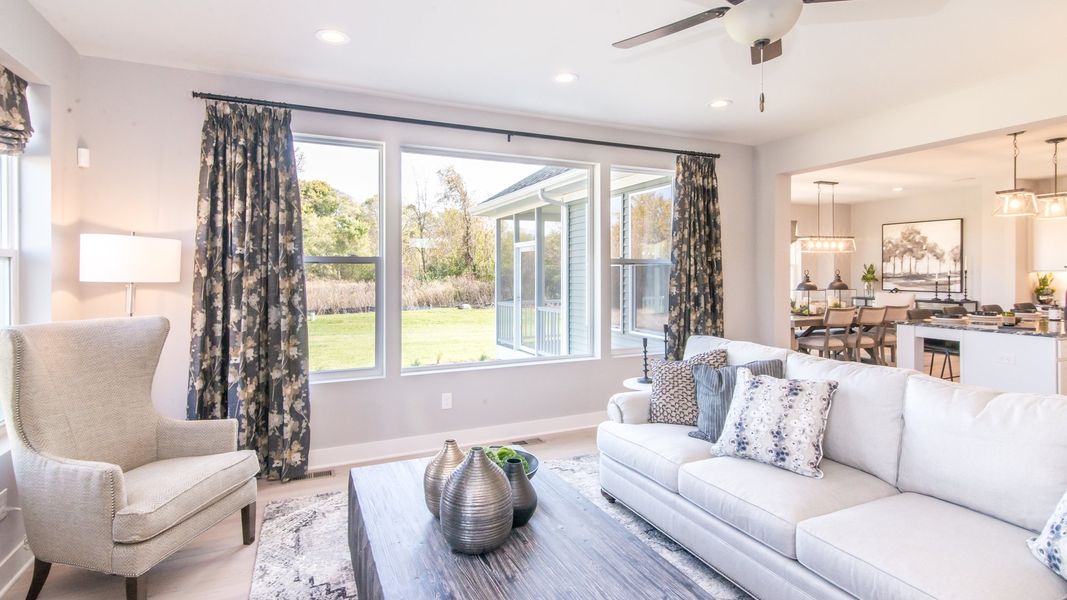 Representative furnished interior of a home built from the The Chesterfield by Norfolk Homes in Valleys, Jackson (Image 40).