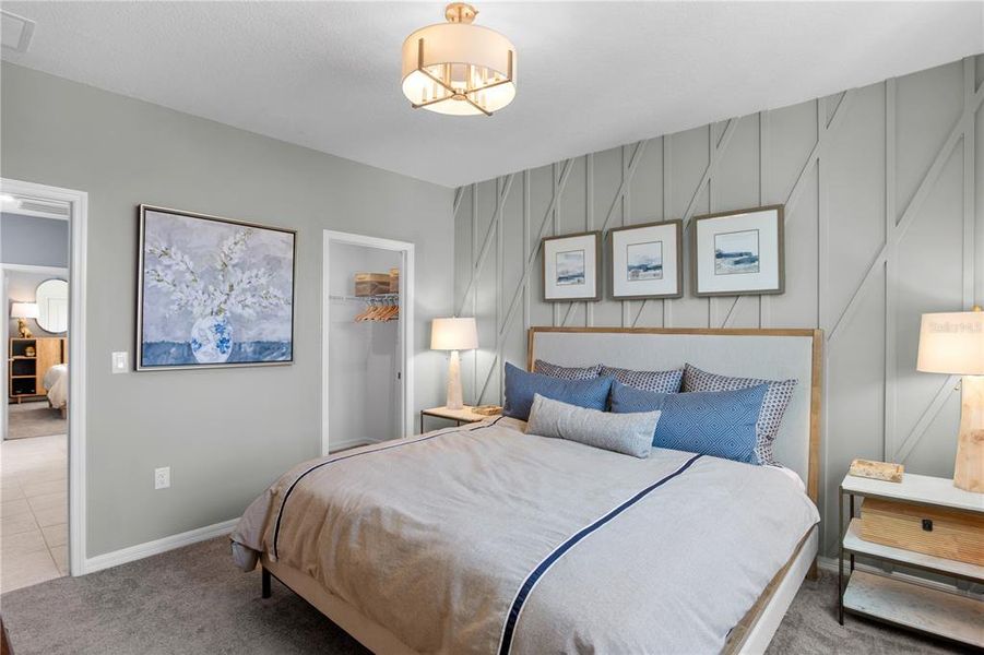 Furnished interior view inside a new home in , Westchase (Image 42).