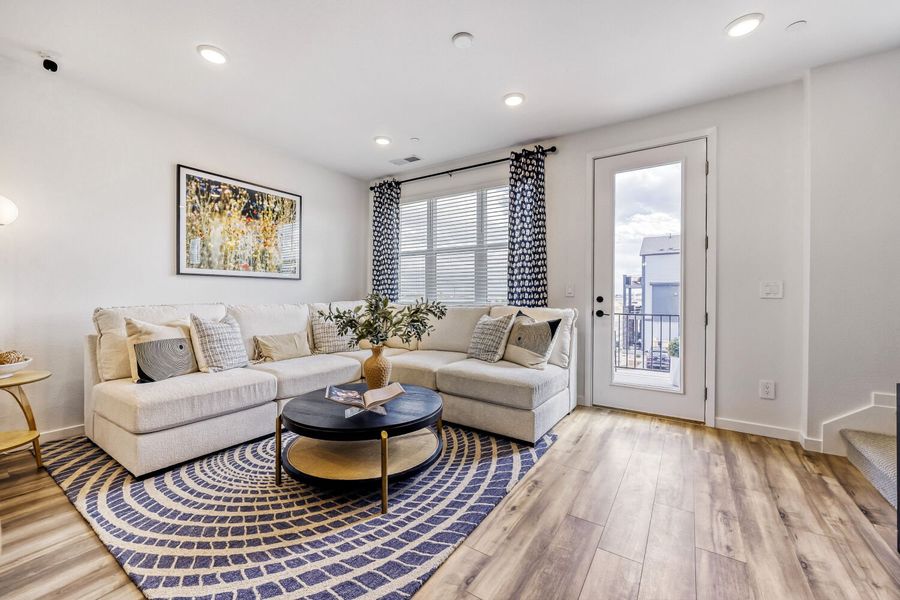 Furnished interior view inside a new home in Uplands, Westminster (Image 5).