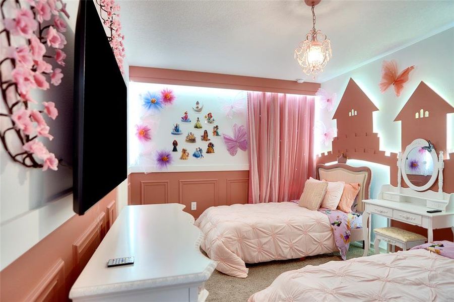 Furnished interior view inside a new home in Solara Resort, Kissimmee (Image 45).