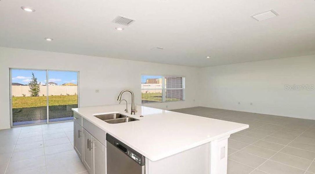 Furnished interior view inside a new home in Palm Wind, Hudson (Image 8).