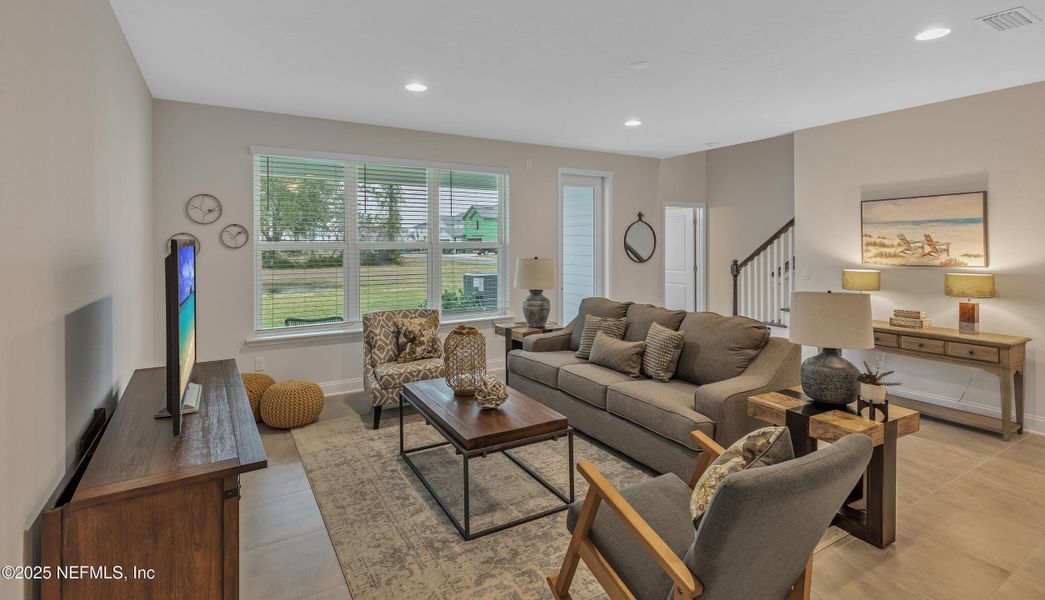 Furnished interior view inside a new home in , St. Augustine (Image 6).