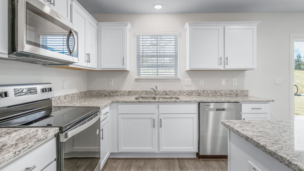 Furnished interior view inside a new home in English Farm, Archdale (Image 7).