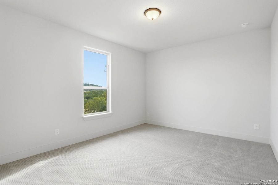 Spacious, unfurnished interior of a new home in Kinder Ranch 70's, San Antonio (Image 44). Spacious, unfurnished interior of a new home in Kinder Ranch 70's, San Antonio (Image 44).