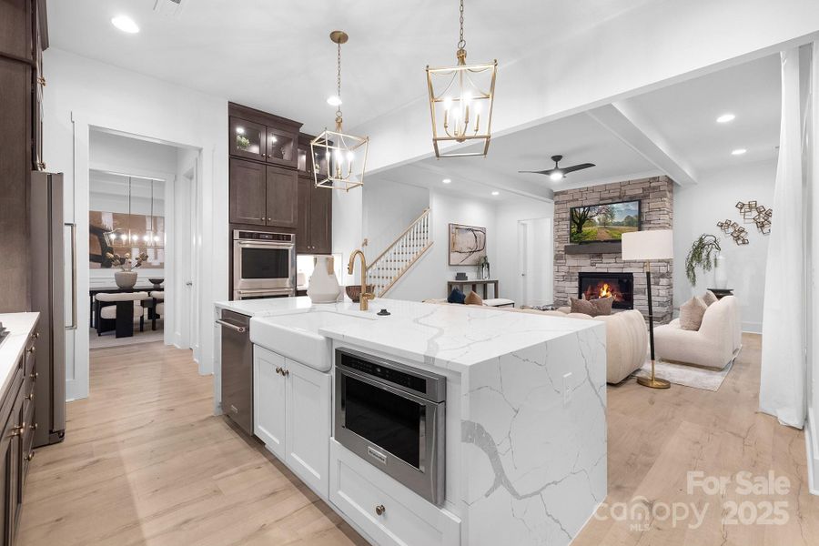 Furnished interior view inside a new home in , Lancaster (Image 11).