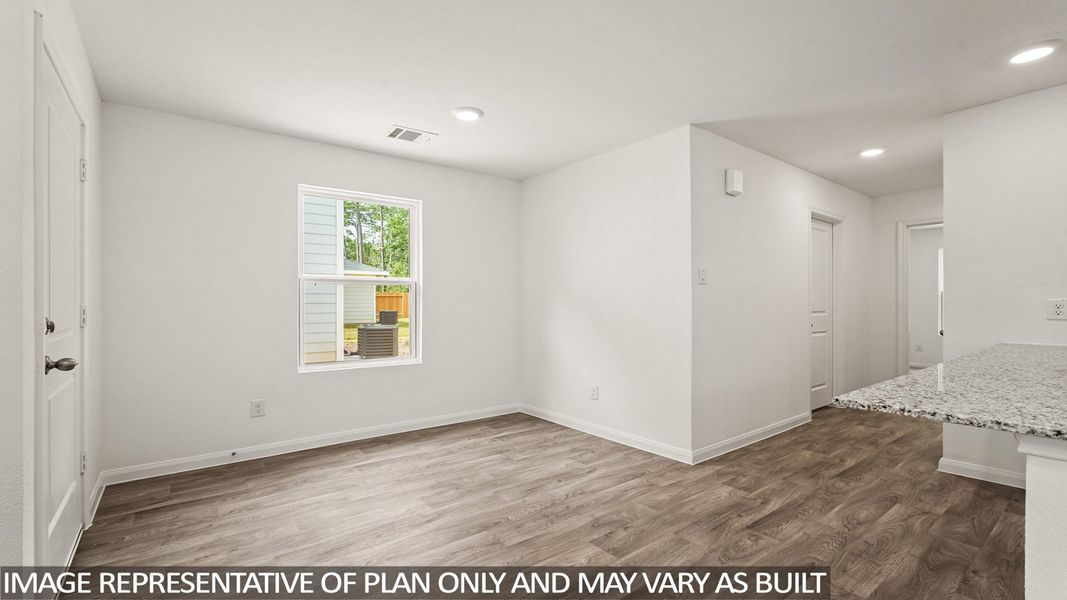 Spacious, unfurnished interior of a new home in Gemini, Splendora (Image 12).