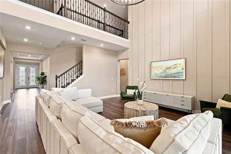 Furnished interior view inside a new home in , Winter Garden (Image 45).