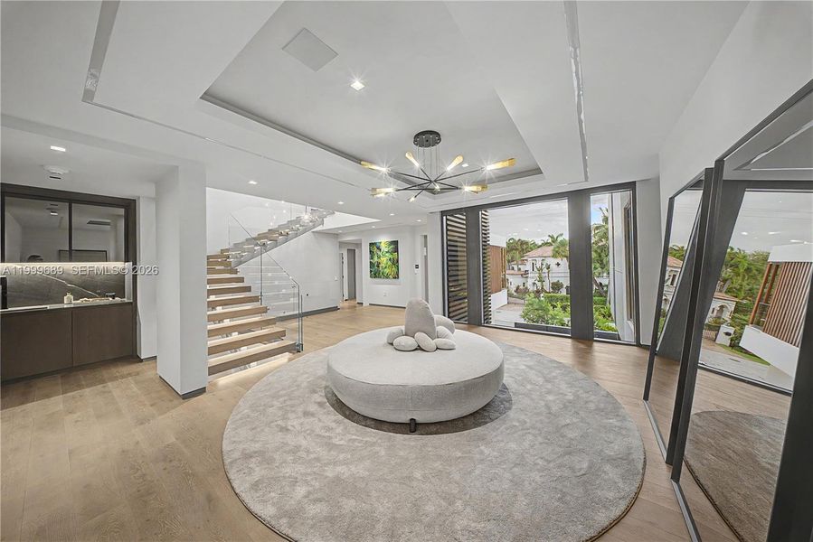 Furnished interior view inside a new home in , Fort Lauderdale (Image 48).