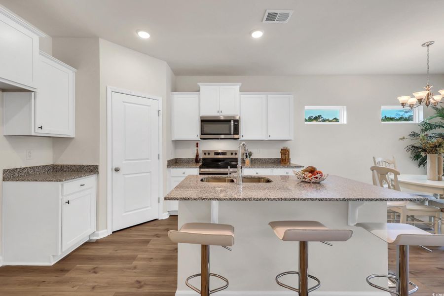 Furnished interior view inside a new home in Beach Gardens, Conway (Image 10). Furnished interior view inside a new home in Beach Gardens, Conway (Image 10).