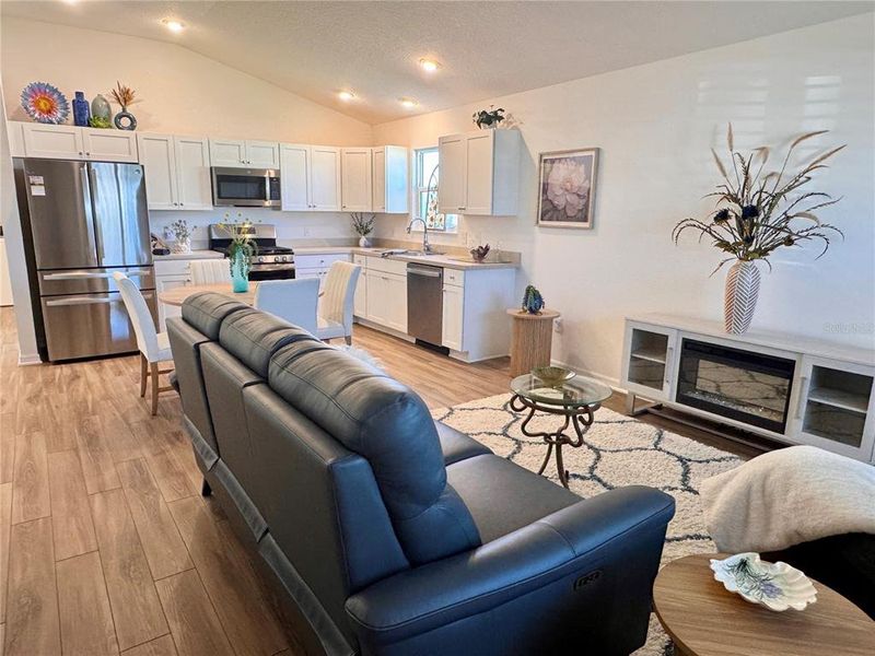 Furnished interior view inside a new home in , The Villages (Image 7). Furnished interior view inside a new home in , The Villages (Image 7).