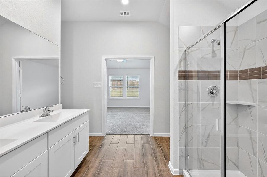 Furnished interior view inside a new home in Forest Park, Princeton (Image 6). Furnished interior view inside a new home in Forest Park, Princeton (Image 6).