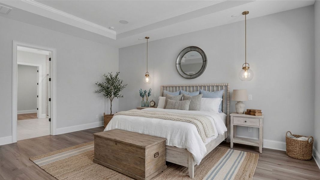 Furnished interior view inside a new home in Cresswind Wesley Chapel, Monroe (Image 9).