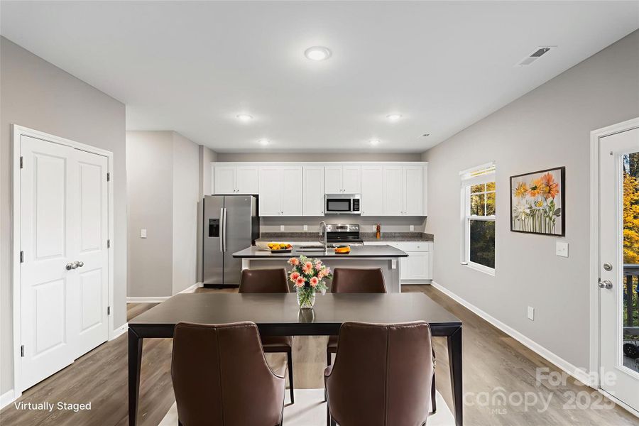 Furnished interior view inside a new home in , Salisbury (Image 11).