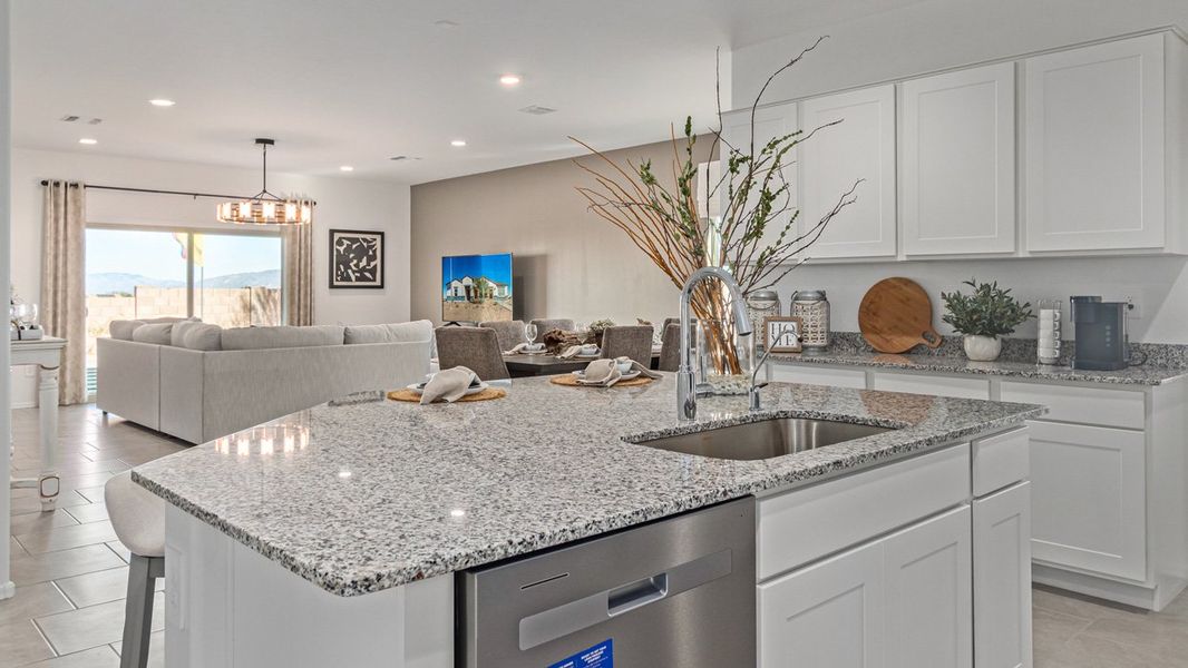 Furnished interior view inside a new home in Sycamore Vista, Vail (Image 22).
