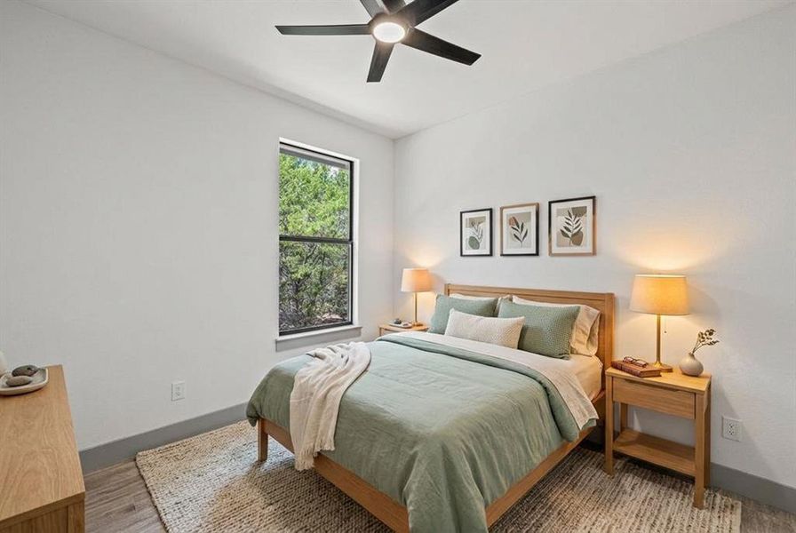 Furnished interior view inside a new home in , Granbury (Image 27).