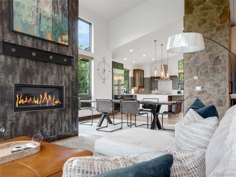 Furnished interior view inside a new home in , Silverthorne (Image 5).