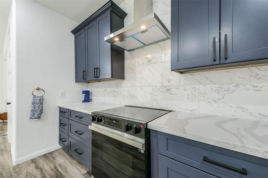 Furnished interior view inside a new home in , Baytown (Image 3).