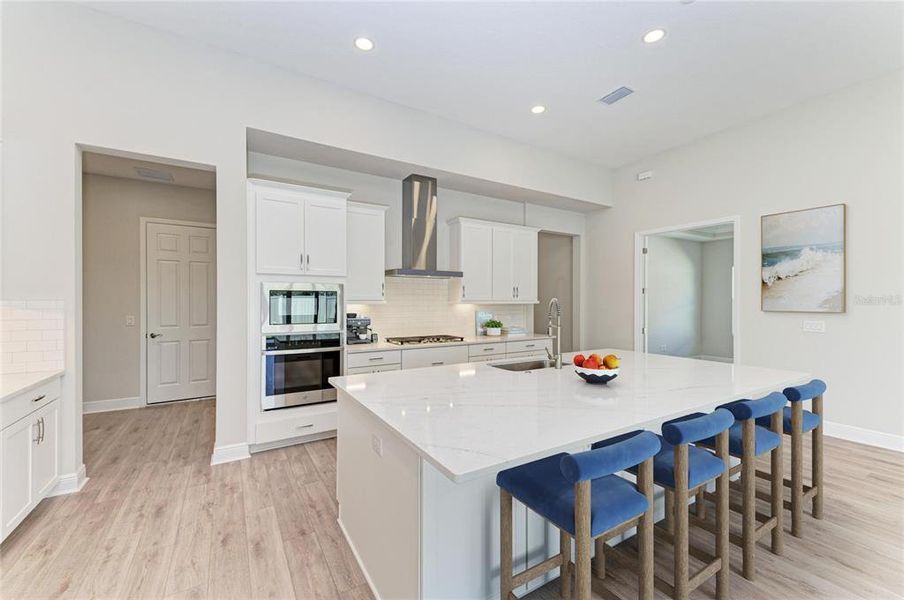 Furnished interior view inside a new home in Crosswind Point, Parrish (Image 6).