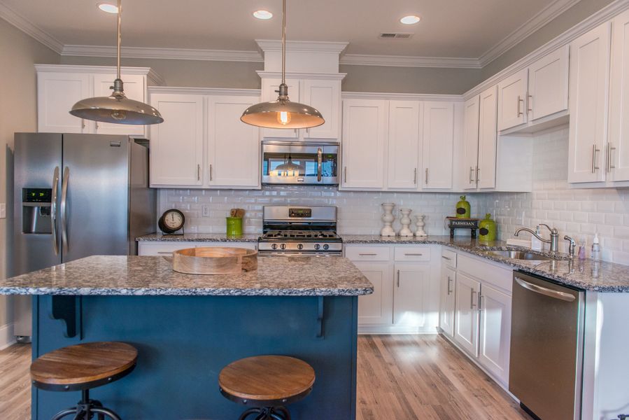 Representative furnished interior of a home built from the Hadley by Bill Clark Homes in The Sanctuary at Sunset Beach, Sunset Beach (Image 5). Representative furnished interior of a home built from the Hadley by Bill Clark Homes in The Sanctuary at Sunset Beach, Sunset Beach (Image 5).