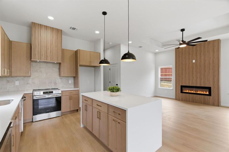 Furnished interior view inside a new home in , Granbury (Image 12).