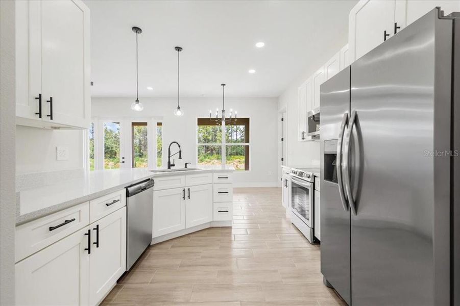 Furnished interior view inside a new home in , Lehigh Acres (Image 11).