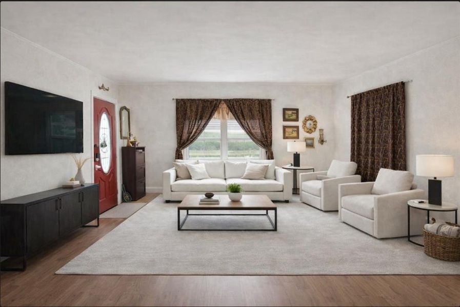 Furnished interior view inside a new home in , Mineral Wells (Image 7).