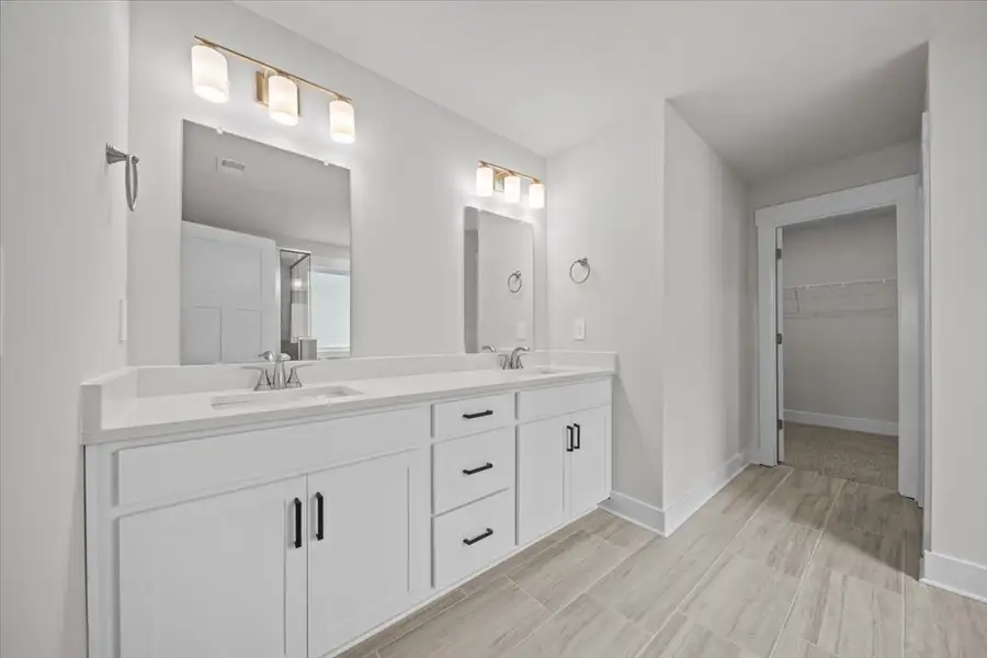 Furnished interior view inside a new home in Cedar Shoals - Signature Collection, Piedmont (Image 11).