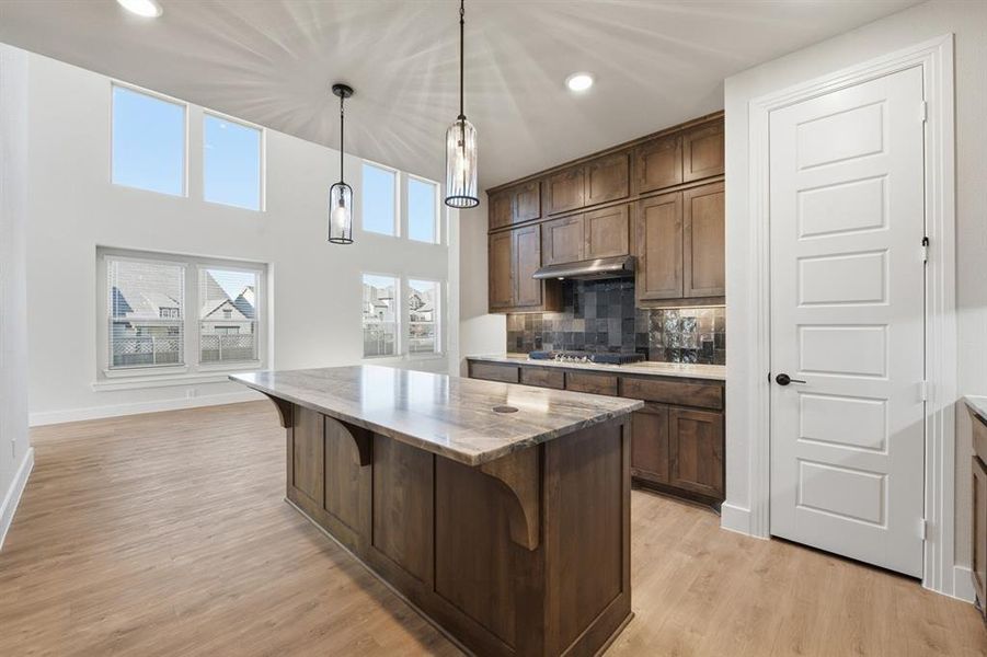 Furnished interior view inside a new home in Pecan Square: 40ft. lots, Northlake (Image 4).