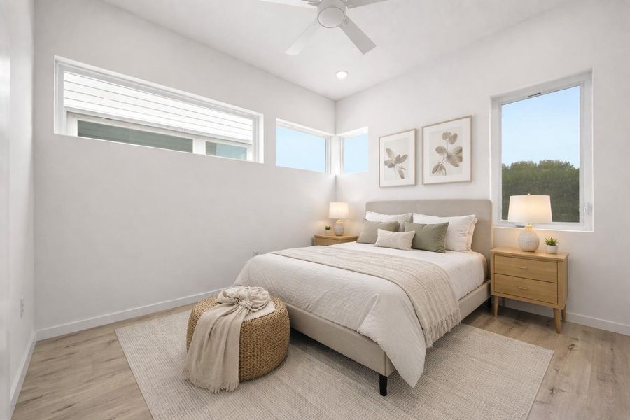 Furnished interior view inside a new home in , Austin (Image 7).