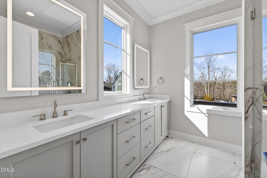 Upstairs Primary Bath