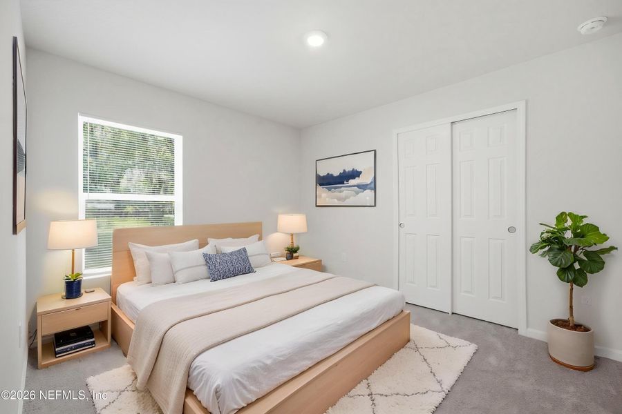 Furnished interior view inside a new home in , Jacksonville (Image 18).