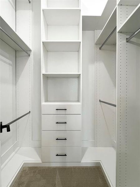 View of spacious closet