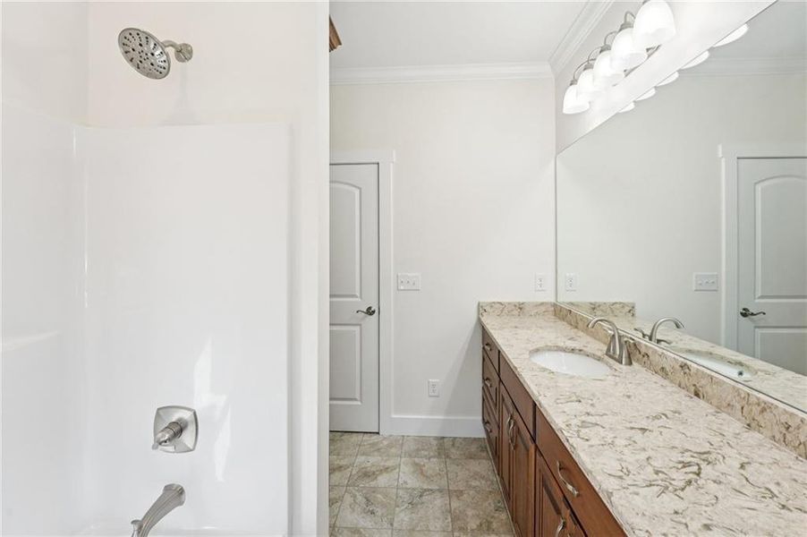 Furnished interior view inside a new home in , Canton (Image 18).