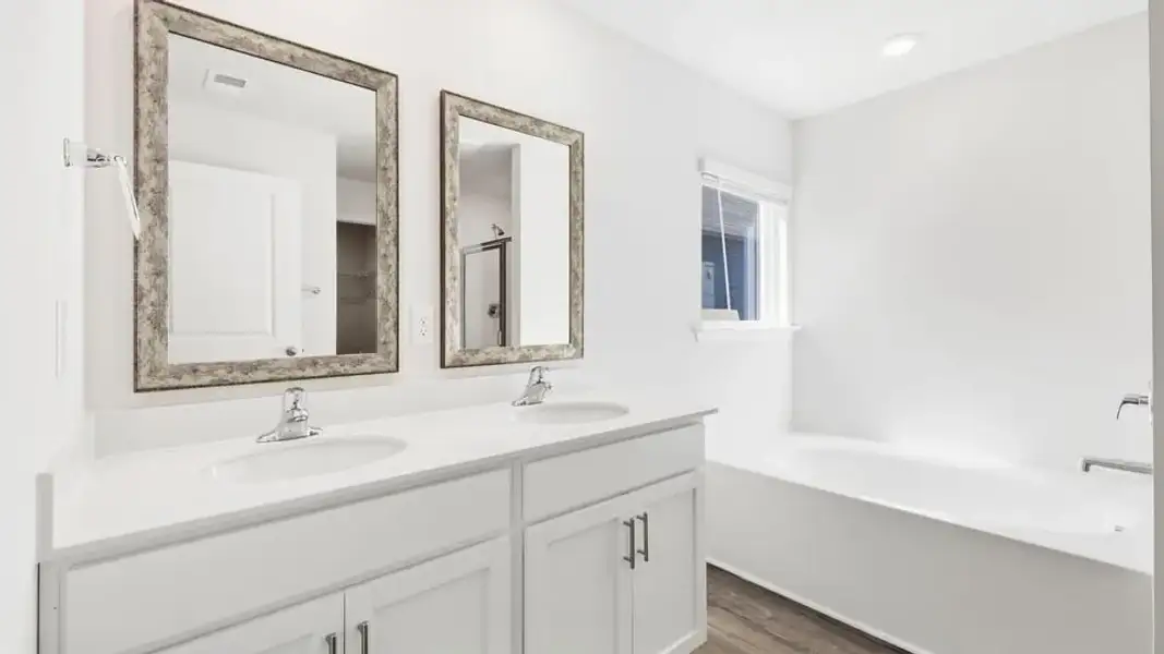 Furnished interior view inside a new home in Reedy Fork Place, Seneca (Image 12).
