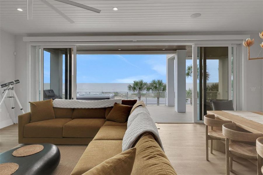 Furnished interior view inside a new home in , Flagler Beach (Image 74).
