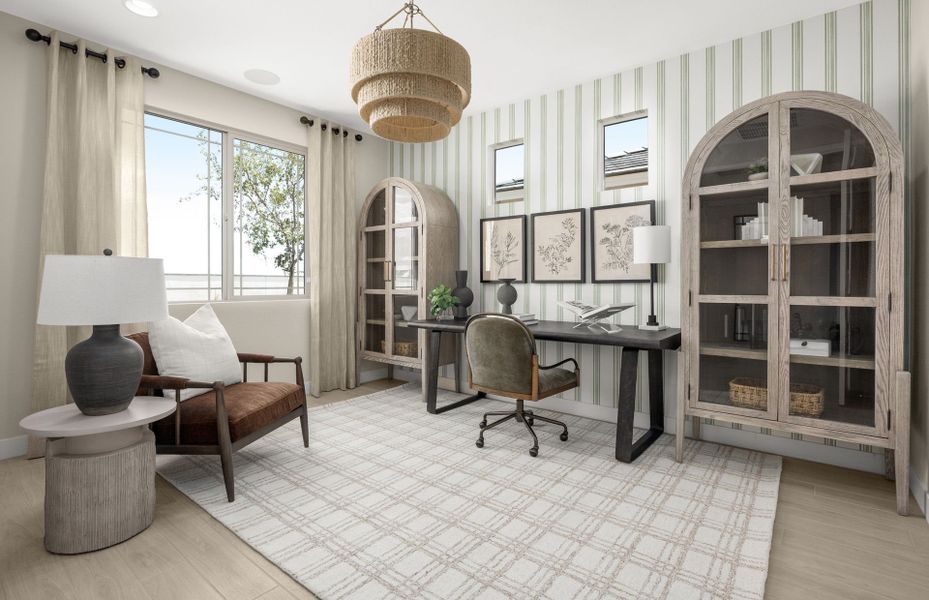 Representative furnished interior of a home built from the Prato by Pulte Homes in Upper Canyon, Phoenix (Image 6).