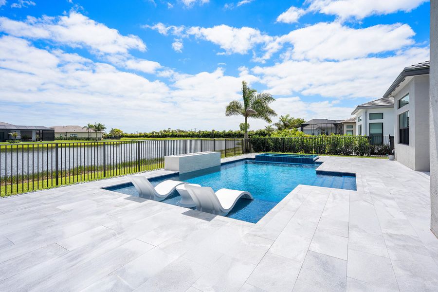 Pool and Long Lake Views