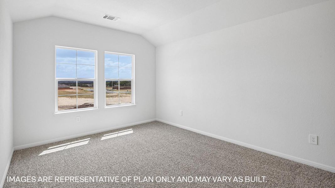 Representative unfurnished interior of a home built from the The Hanna by D.R. Horton in Bar W Ranch, Leander (Image 27).