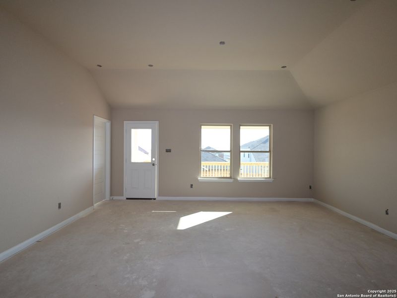 In-progress construction of a new home in Hunters Ranch, San Antonio, TX (Image 31).