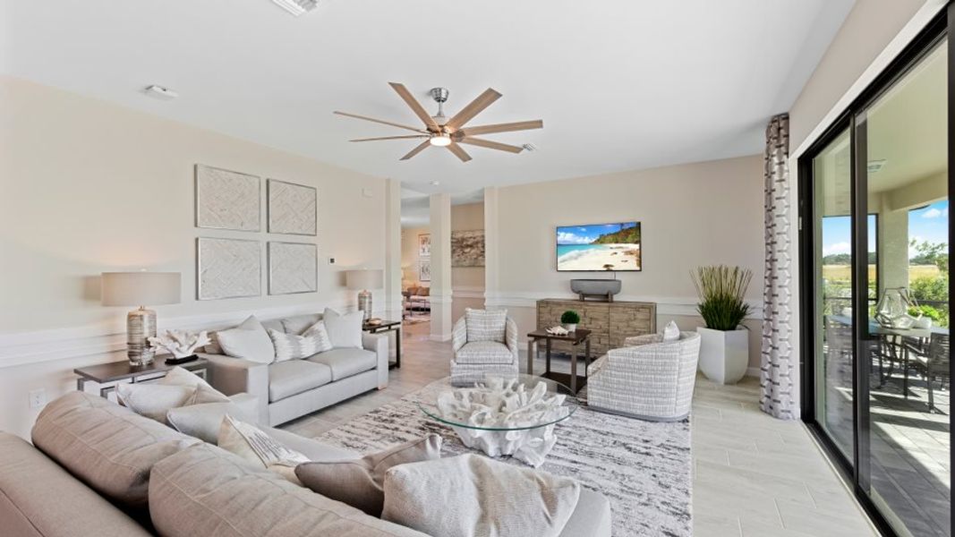 Timber-Creek Estate Homes The National Family Room Timber-Creek Estate Homes The National Family Room