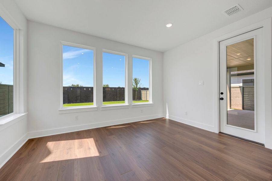 Spacious, unfurnished interior of a new home in Landmark, Argyle (Image 23). Spacious, unfurnished interior of a new home in Landmark, Argyle (Image 23).